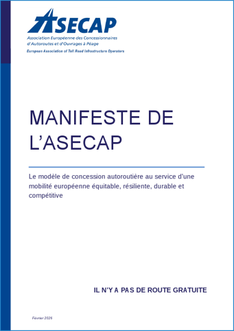 ASECAP Manifesto 2026 French version cover